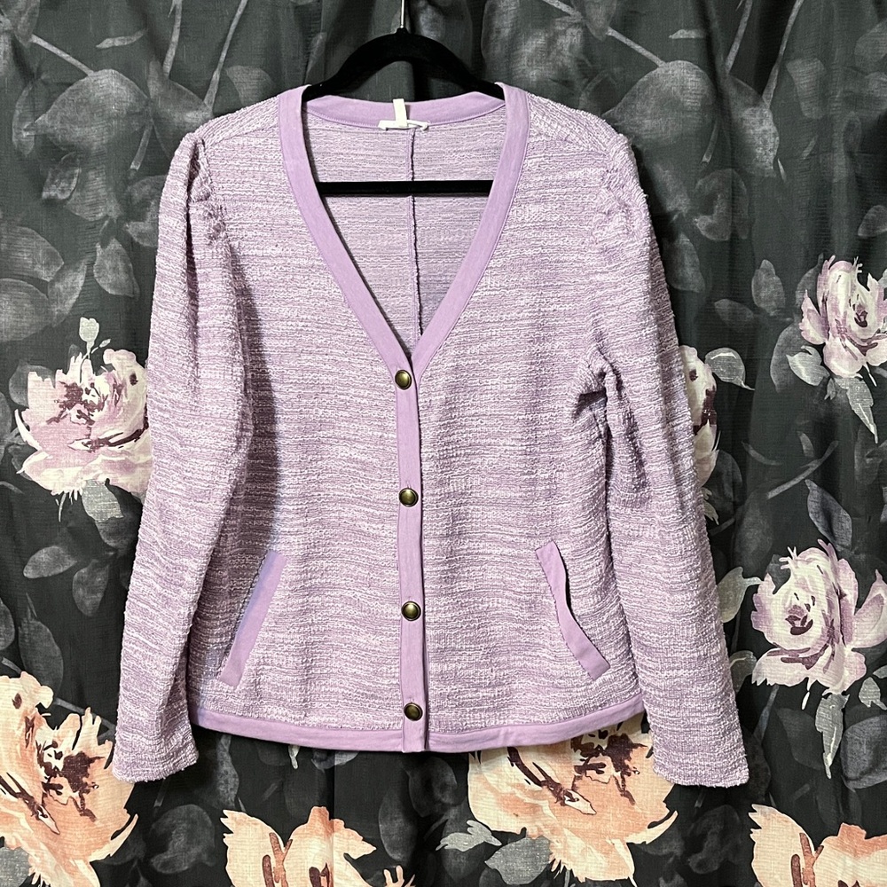 Maurices Purple Knit Sweater